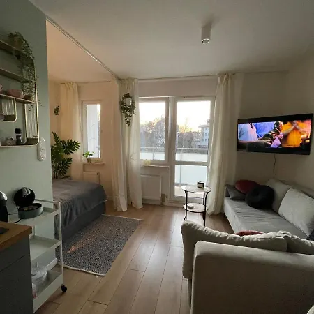 Апартаменты Cosy 5 Min Do Plazy Z Balkonem Гдыня