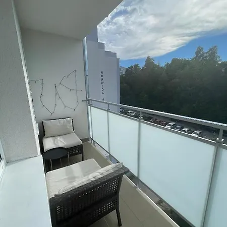 Appartement Cosy 5 Min Do Plazy Z Balkonem Gdynia