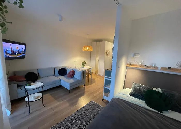 Cosy 5 Min Do Plazy Z Balkonem *